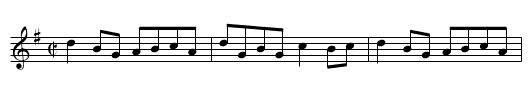 Mill Stream, The - staff notation