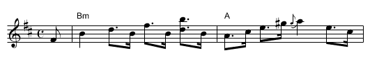 Milladen - staff notation