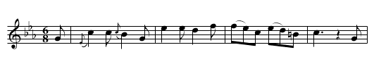 Miller of Dee, The - staff notation