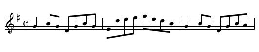 Miller of Draughin, The - staff notation
