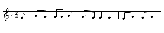 Millers last will - helmore 1 - staff notation