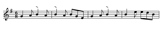 Miller's Maggot, The - staff notation