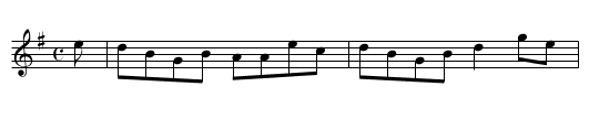 Miller's Wife o' Blaydon, The - staff notation