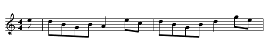 Miller's Wife of Blaydon, The  - staff notation