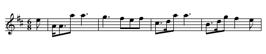 Miller's Wife of Milton, The - staff notation