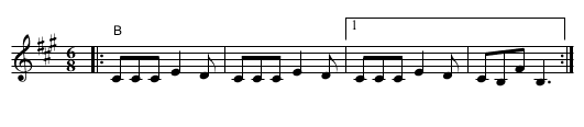 Mindrele 2 - staff notation