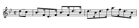 Mineapolis Hornpipe - staff notation