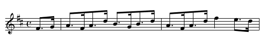 Minstrel's Hornpipe. (p)Craig.13, The - staff notation