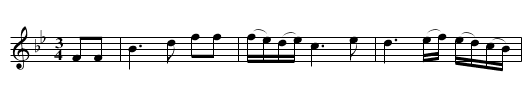 MInuet by Urbani EHo.105 - staff notation