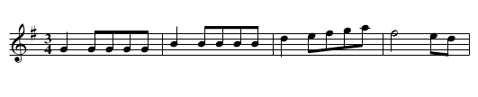 Minuet. SenH.129, A - staff notation
