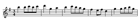 Minuet. SenH.132, A - staff notation