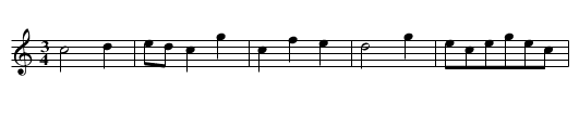 Minuet. SenH.135, A - staff notation