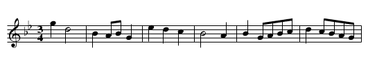 Minuet,A. JaW.071 - staff notation