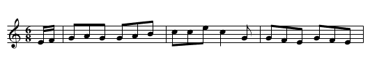 Mischievous Bee, The - staff notation
