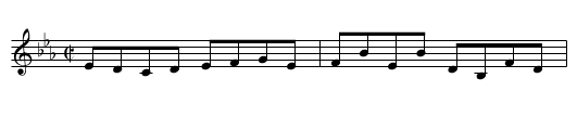 Miss Abercromby('s Reel [1]) - staff notation