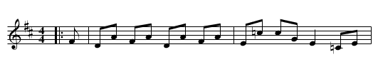 Miss Agnes Ross's Reel - staff notation