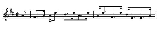 Miss Ann Lothian's Strathspey - staff notation