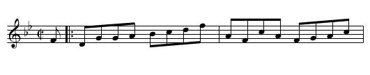 Miss Ann Stewart, East Craigs - staff notation