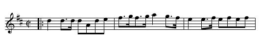 Miss Bailey's March.2voices RH.067 - staff notation