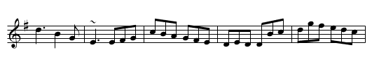 Miss Barbara Campbell’s Jigg - staff notation