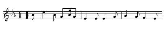 Miss Betty Hunter - staff notation