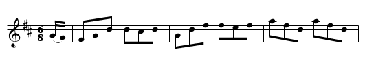Miss Bruce    (doublejig)     0751 - staff notation