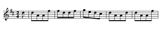 Miss C. Ramsay's Fancy. - staff notation