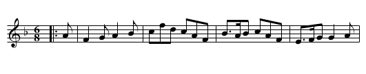 Miss Cahoon's Reel - staff notation