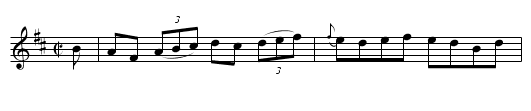 Miss Campbell      (reel)     1366 - staff notation