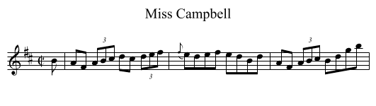 Miss Campbell - staff notation
