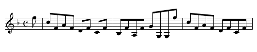 Miss Campbell’s [1] - staff notation