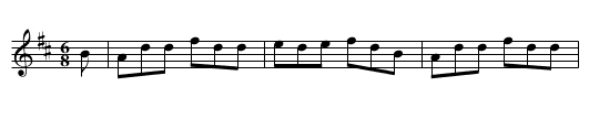 Miss Carrol’s Jig - staff notation