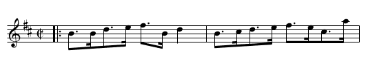 MISS CATHERINE CAMPBELL OF ARDMORE'S STRATHSPEY - staff notation