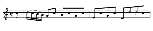 Miss Chirsty Stewart - staff notation