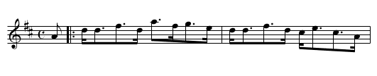 Miss Dallas’s Strathspey - staff notation