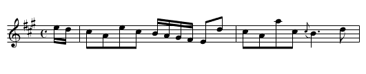 Miss Dawson's New Hornpipe. ThoH.065 - staff notation