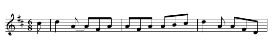 Miss (Dr.) Grant's Quick Step - staff notation