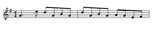 Miss Dunbar - staff notation