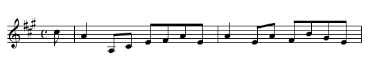 Miss E. Macleod's Reel - staff notation