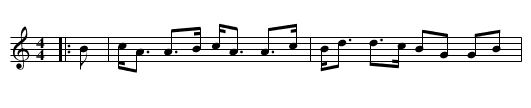Miss Erskine of Torry - staff notation