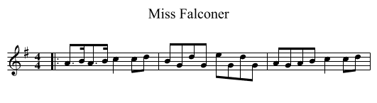 Miss Falconer - staff notation