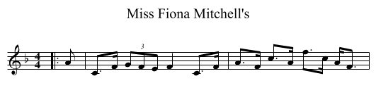 Miss Fiona Mitchell's - staff notation