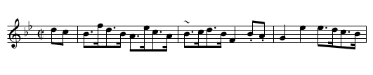 Miss Firzie’s Hornpipe of London - staff notation