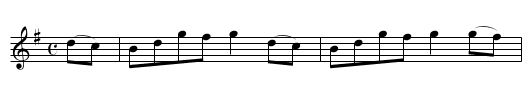 Miss Gaytons Hornpipe. JBAT8.048 - staff notation