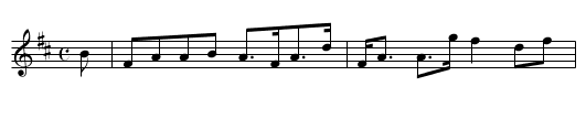 Miss Gordon’s Strathspey—of Fochabers - staff notation