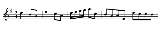 Miss Jane Cameron. JJo6.131 - staff notation