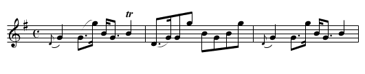 Miss Jane Stewart's Strathspey -- Pittyvaich - staff notation