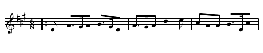 Miss Jeanie S. Grant's Favourite - staff notation