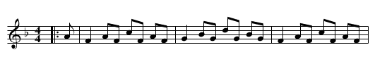 Miss Jeanny Williamson's Reel - staff notation