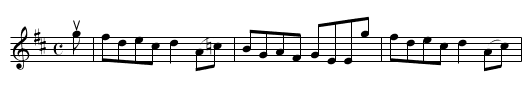 MISS JESSIE SCOTT - staff notation